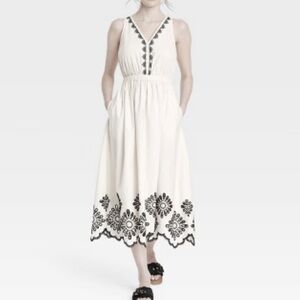 Eyelet Maxi Sundress